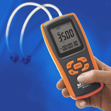 Дифференциальный цифровой манометр МЕГЕОН 51011 купить по низкой цене | МАКСПРОФИТ