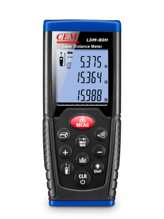Лазерная рулетка - дальномер CEM LDM-100H купить по низкой цене | МАКСПРОФИТ