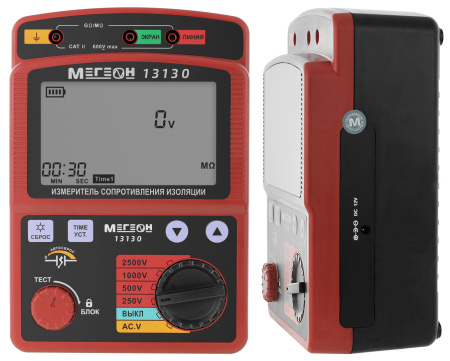 Мегаомметр МЕГЕОН 13130 купить по низкой цене | МАКСПРОФИТ
