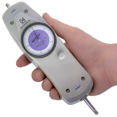 Динамометр сжатия-растяжения аналоговый МЕГЕОН 04010 купить по низкой цене | МАКСПРОФИТ